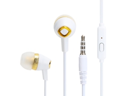 Fones de Ouvido intra-auriculares com controle de chamadas EOOCOO