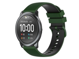 Pulseira De Silicone Quadriculada Bicolor De 22 Mm Para Xiaomi Haylou Rt Ls05s