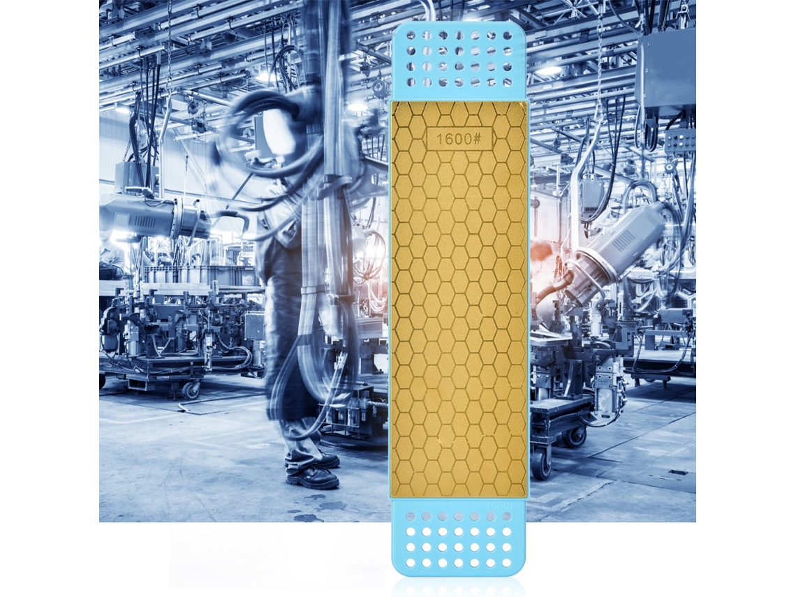 Laxiscreed Pedra De Afiar Diamante Dupla Face 800/1600 Grit Para Afiação De Precisão
