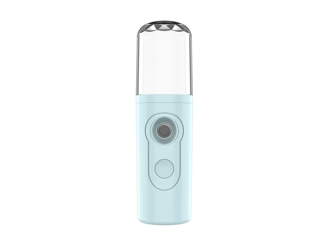Beleza Facial Vaporizador De Viagem Umidificador Mini Vapor Facial Portátil Pulverizador Facial Instrumento Hidratante Azul Bestvite