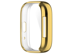 Capa Protetora, Compatível Com Redmi Watch Active/ 3 Lite, Dourada