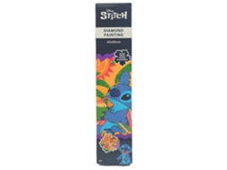 Kit De Pintura Com Diamantes Stitch 40x60 Cm 87026