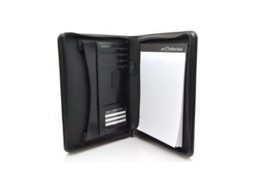 Livro Portafolio A5 Con Cremallera Negro 25.5x18.5x3 Cm De Desconocido (espanhol)