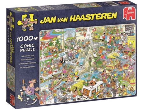 Puzzle JUMBO The Holiday Fair (1000 Peças)