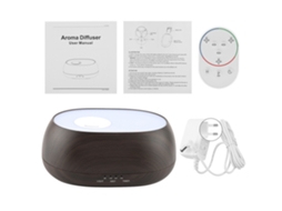 Laxiscreed Máquina De Aromaterapia De Mesa Para Casa Com Grãos De Madeira