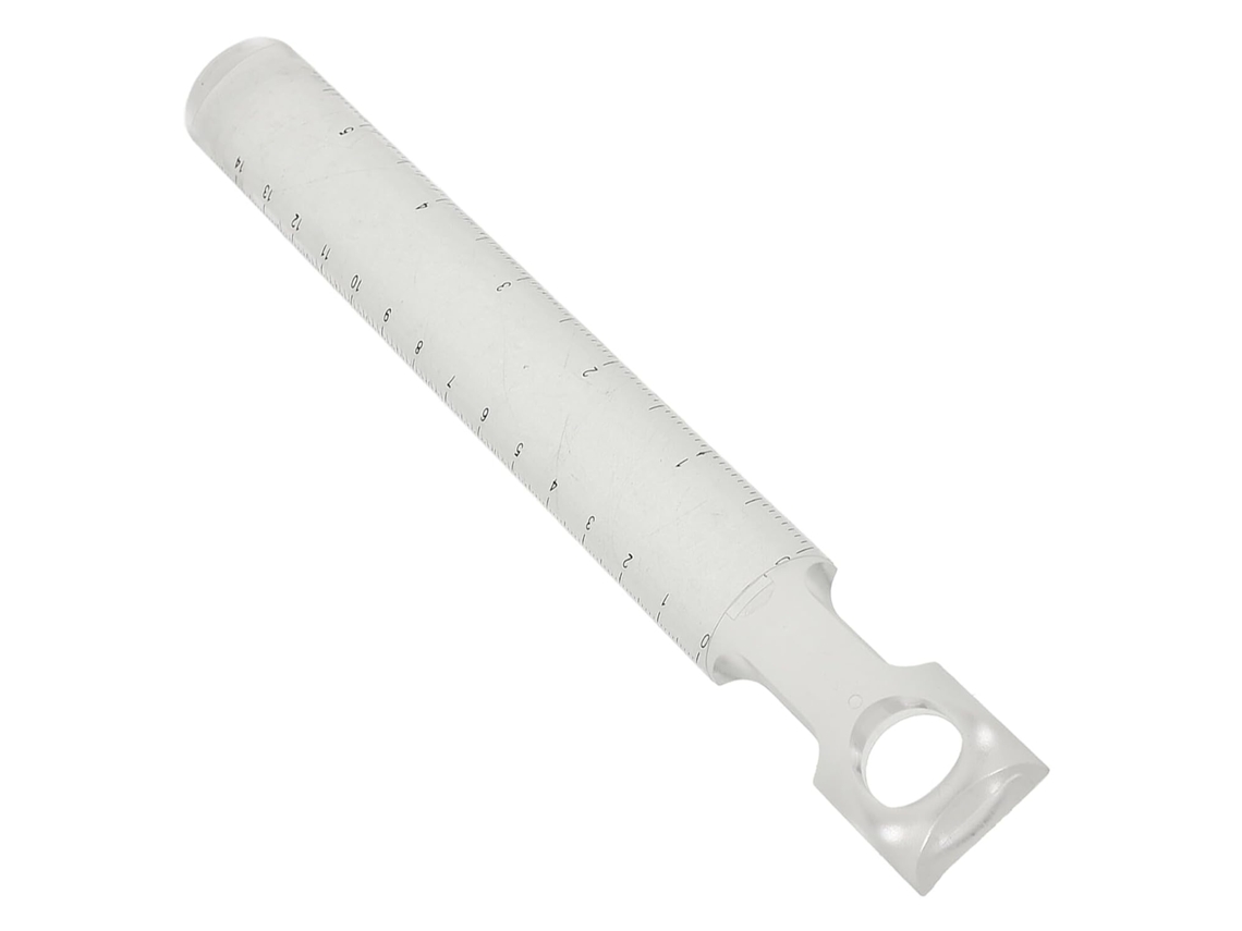 Lurelia Régua Plástica Com Com Lupa Para Artesanato