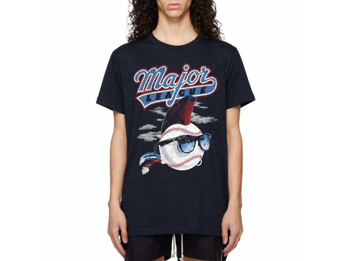 Rockinstone Major League Baseball Navy T-shirt Size:s