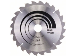 Disco de Serra Circular BOSCH Optiline Madeira 216x30x2.0 mm - 24