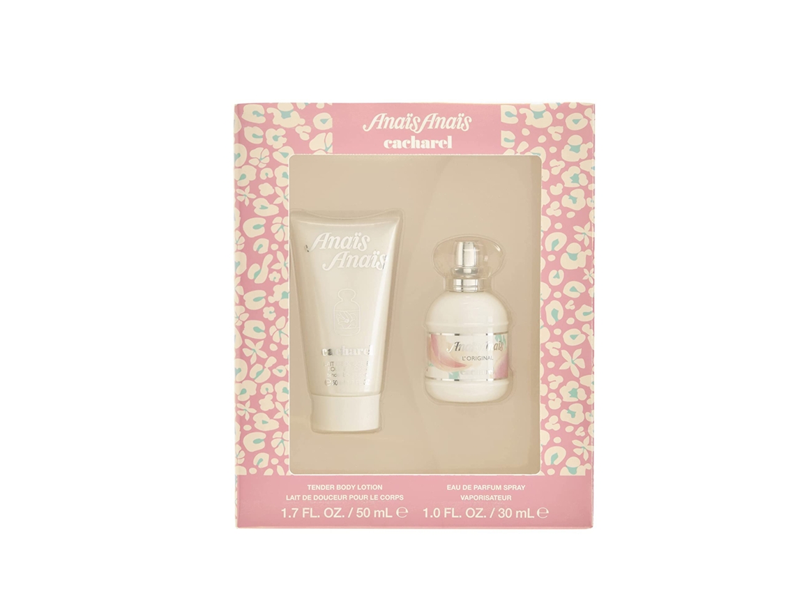 Coffret de Perfume CACHAREL Anais Anais Eau de Parfum + Loção Corporal (30 ml + 50 ml)