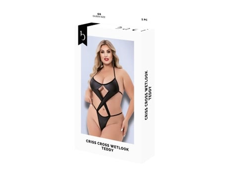Body Baci Lingerie Preto Queen