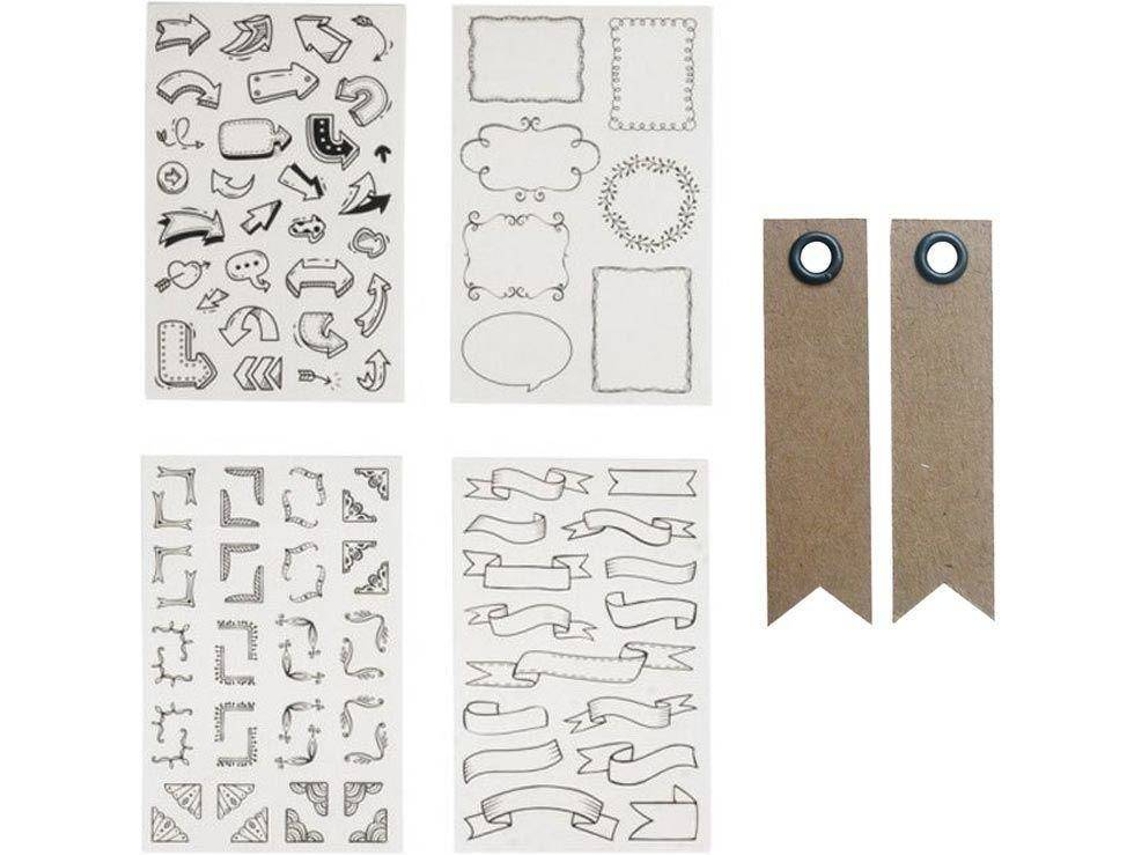 Adesivos YOUDOIT Bolhas e Flechas (14,5 x 9,3 cm)