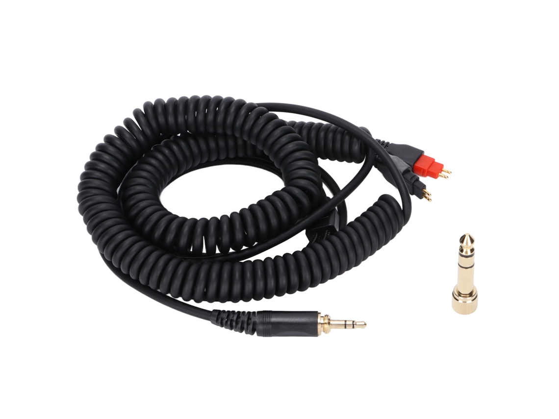 Aetheria cabo de Extensão de Áudio para Fones Hd660s Hd650 Hd600 Hd580 3.5mm 6.35mm Elástico Ofc