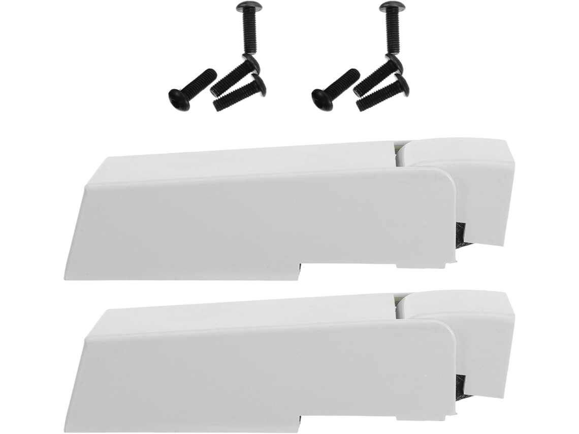 Kit De Substituição Dobradiças Metálicas Para Freezer Com Mola 2 Peças E Acessórios Montagem