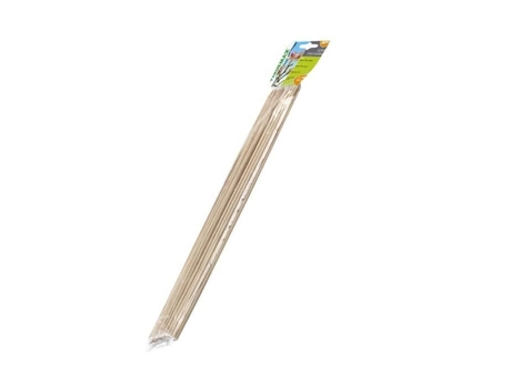 Estaca de Bambu Natural Flower Stick 40Cm Pacote de 20 Marrom VERDEMAX