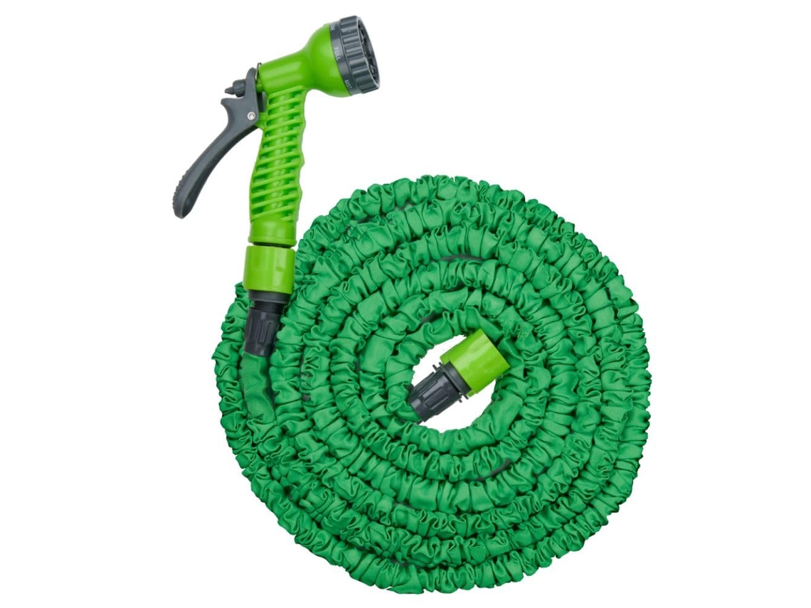 Mangueira Espiral Extensível 15m com Pistola S/MARCA