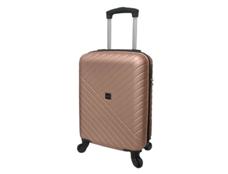 Mala De Cabine / Trolley 45cm 4r. Amovíveis Easyjet Talent 34 Rosa Metalizado