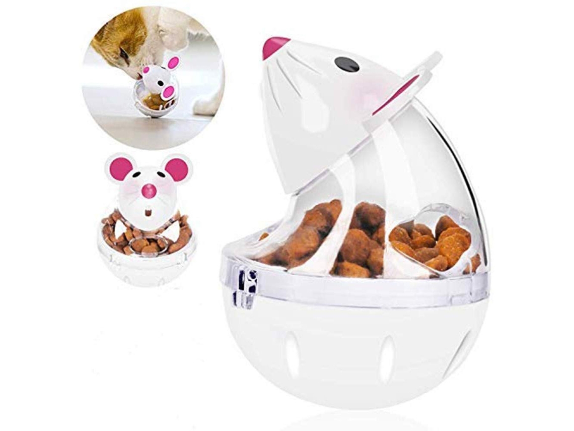 Dispenser De Comida Para Pet Brinquedo Interativo Para Gato