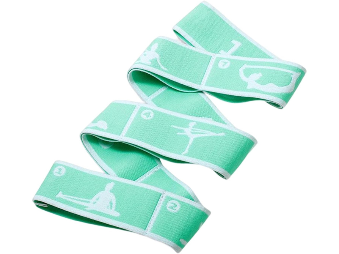 Faixa Elástica De Resistência Qianly Para Fitness E Alongamento, Cinto Elástico Adultos Iniciantes, Verde