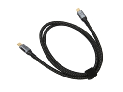 2026zentro-cabo De Dados Usb 4.0 Gen 3 40gbps 240w Carregamento Rápido Suporta 8k 60hz Tipo C Para C 50cm