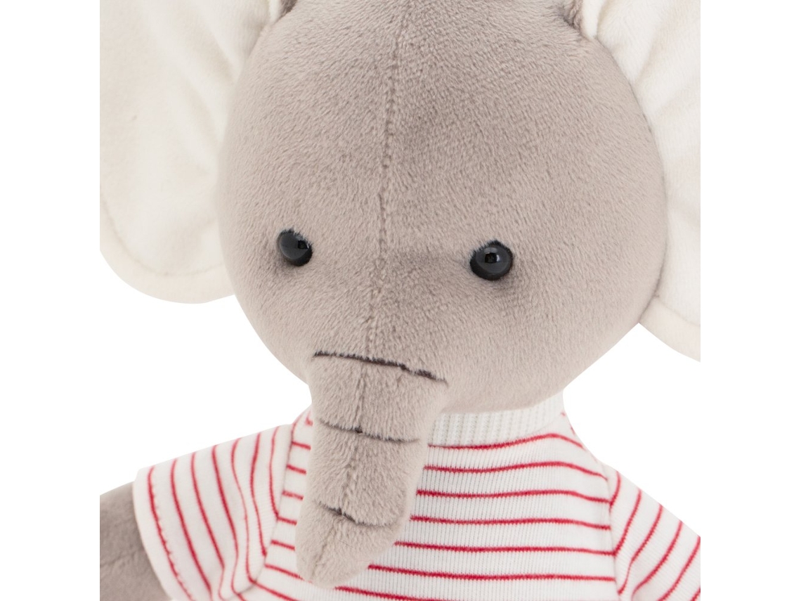 Brinquedo Educativo De Elefante De Pelúcia Multicolorido Da Orange Toys