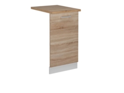 Painel De Máquina De Lavar Louça R Line, 45cm, Pt Carvalho, Sonoma, Branco, Vicco