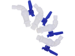 Conjunto De 4 Torneiras Plástico Para Uso Externo Com Cabo E Conector