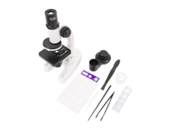 Kit De Microscópio Científico Para Crianças 1200x Óptico Hd Para Observar Insetos, Plantas E Amostras