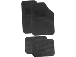 Conjunto completo de 4 tapetes automotivos. Detalhes.