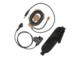 Aetheria fone de Ouvido Militar Unilateral para Hytera Pd‑780 Pd‑785 Pd‑788 com Ptt U94 e Cabo Pu Resistente