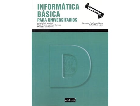 Livro Informatica Basica Para Universitarios de Antonio Ruiz Martinez (Espanhol)