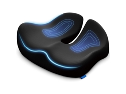 Almofada De Assento Com Alívio De Pressão, Ergonomicamente Concebida Para Ciática, Dores Nas Costas, Hemorroidas E Dores No Cóccix.