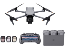 Drone DJI AIR 3S Fly More Combo RC 2 (Outlet Caixa Aberta - 4K - Autonomia: Até 45 min - Cinzento)