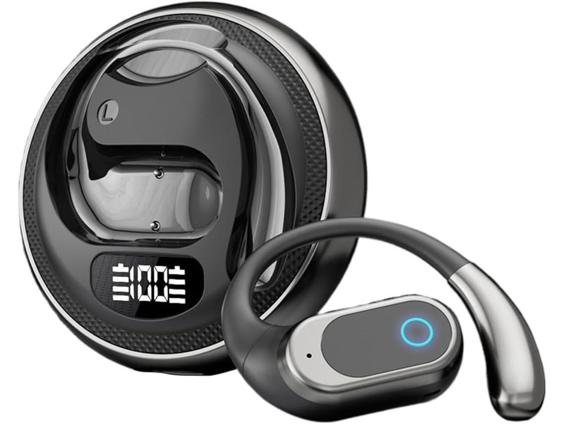 Fones De Ouvido Orelha Aberta Com Clipe Intra Auriculares Sem Fio