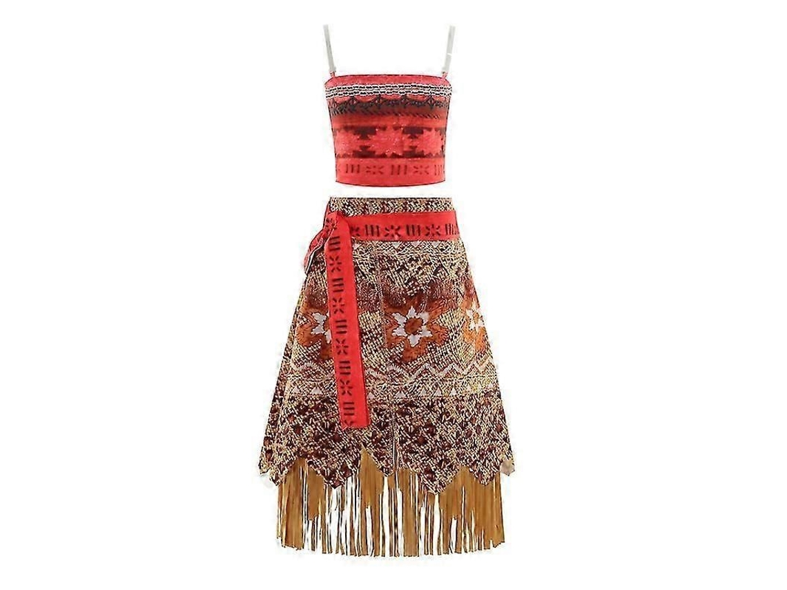 _fantasia de Princesa Moana para Meninas para Festa de Halloween e Carnaval