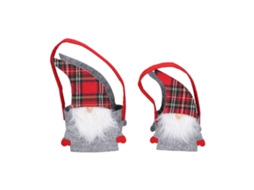Mali 2pcs Sacolas de Natal Papai Noel para Doces Presentes Decoracoes Natal Casa