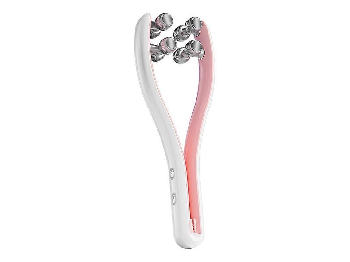 Massageador Facial de Rolo para Afinar o Rosto, Modelo V, Uso Doméstico, com Microcorrente, Ideal Reduzir a Papada. Aparelho Beleza GOKOCO