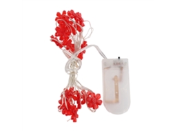 Laxiscreed Luz Led Decorativa Com Flores E Folhas Para Natal E Halloween, Interior E Exterior