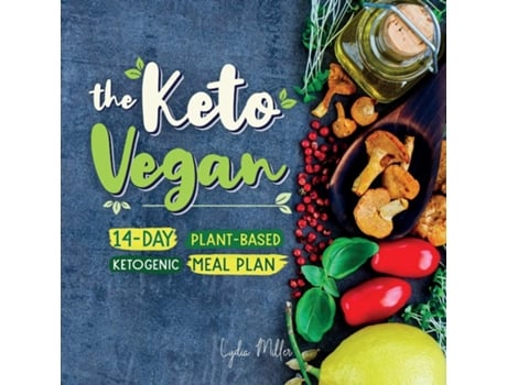 Livro Keto Vegan de Lydia Miller (Inglês)