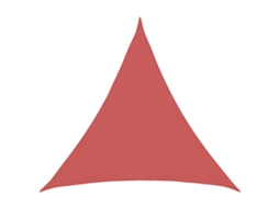 Vidaxl Vela De Sombra 2 X 2 X 2 M Hdpe Triangular Terracota