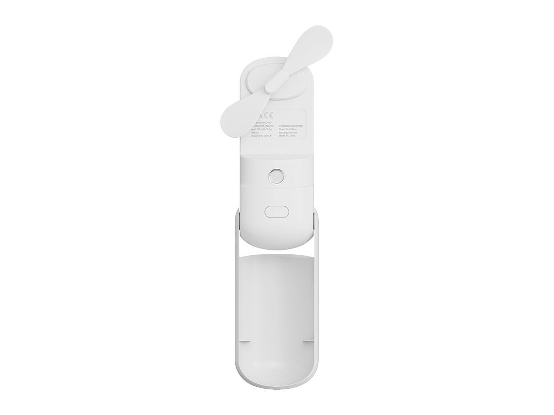 Umidificador Spray Mini Ventilador RAMPOW 1500Mah