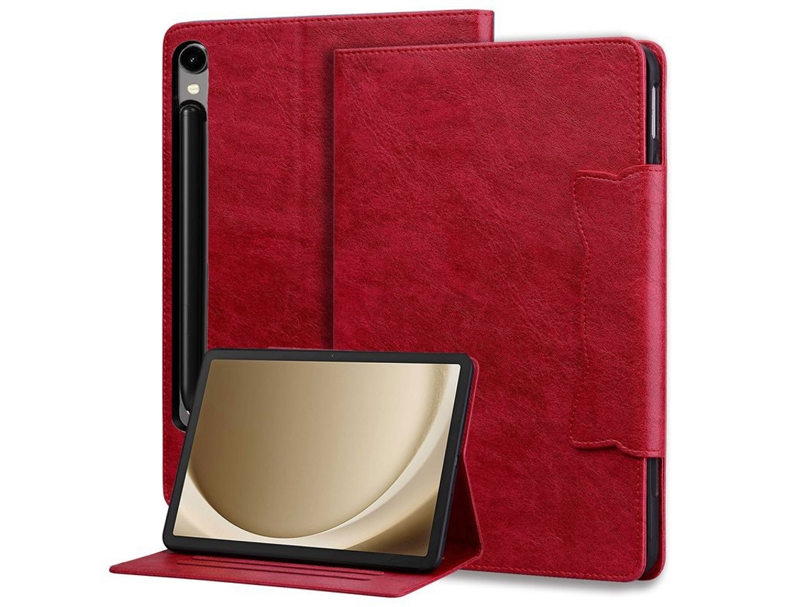 Capa Para Samsung Galaxy Tab S10fe/s10 Lite (10.9") Vermelho Cuich