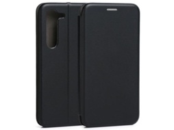 Capa para Samsung Galaxy S23 S BELINE Pele Sintética Magnética Preto