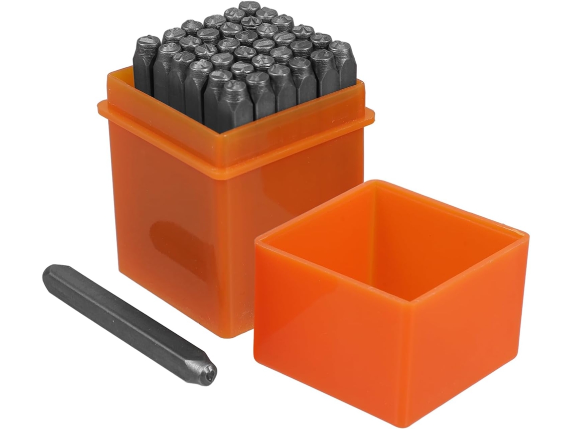 Kit de 37 ferramentas para estampar letras SFUSHOS
