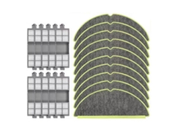 20 Peças Para Aspirador Robô Irobot Roomba 205 Dustcompactor Combo / Peças De Reposição Para Aspirador De Pó: Pano De Limpeza E Esfregão.