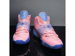 Zapatos De Basquete Para Adolescentes Antiderrapantes Altos Transpirables Com Proteção De Tornozelo Ksn 38 Rosa