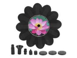 Fonte Solar com Bomba de Água 6v 1.4w para Decoração Paisagística | S/MARCA
