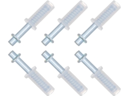 Conjunto De 6 Peças De Ferragens Metálicas Para Porta Dobrável Com Pivô Elástico.
