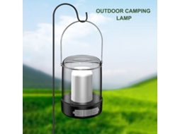 2026 lâmpada Led de Acampamento Ao Ar Livre com Resistência À Água Ipx4, Bateria Recarregável de 1200mah para Trekking, Pesca, Ciclismo