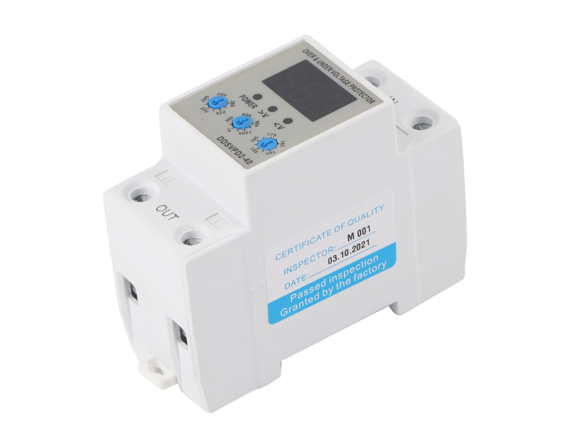 Laxiscreed Dispositivo De Proteção Contra Sobretensão Com Reset Automático Ajustável Para Segurança Eléctrica