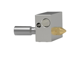 1 Conjunto De Kit De Extrusora Hotend Com Bico De 0,4 Mm V2 Para Impressora 3d Zortrax M200